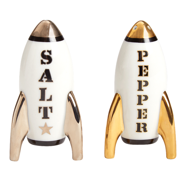 Apollo salt- og peppersett fra Jonathan Adler