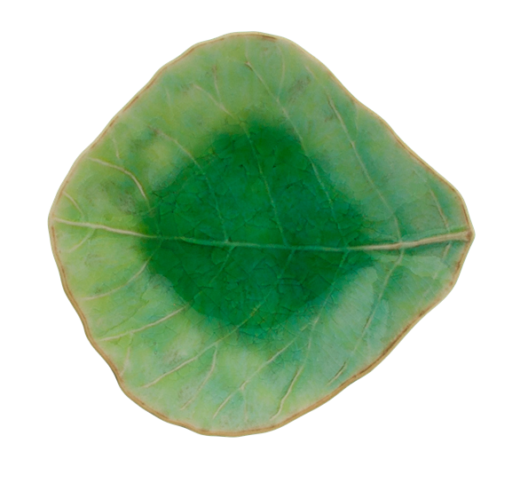 Riviera miniskål 11 cm løv grønn fra Costa Nova