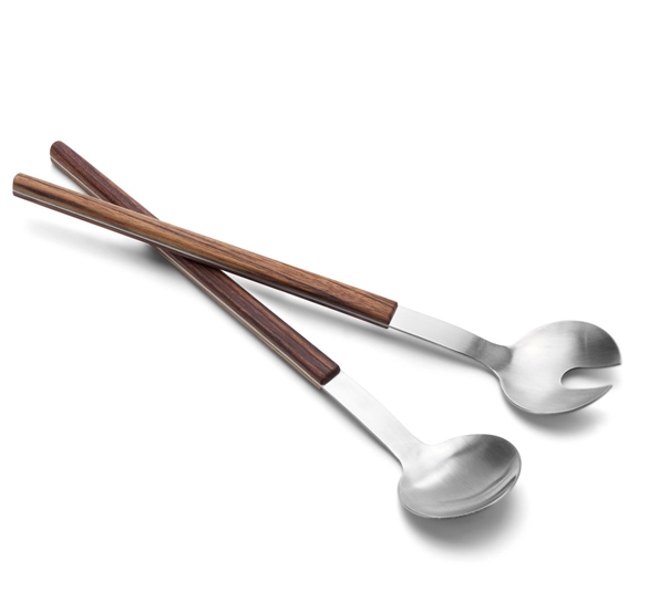 Nordic salatsett teak stål (gammel modell) fra Skagerak