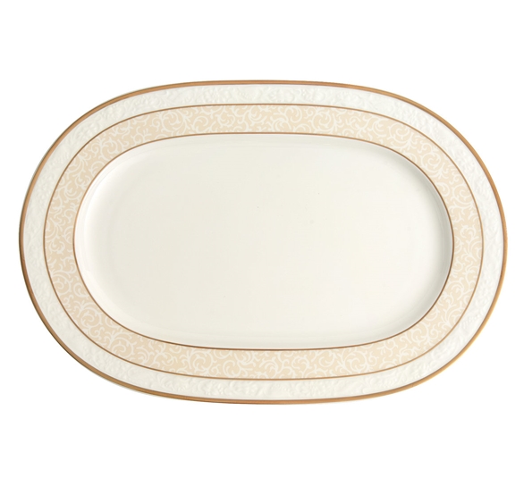 Ivoire fat ovalt 35 cm fra Villeroy & Boch