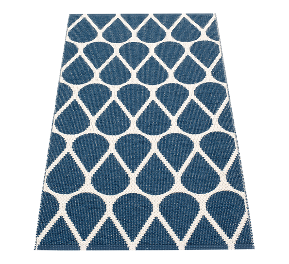 Otis matte ocean blue 70x140 cm fra Pappelina