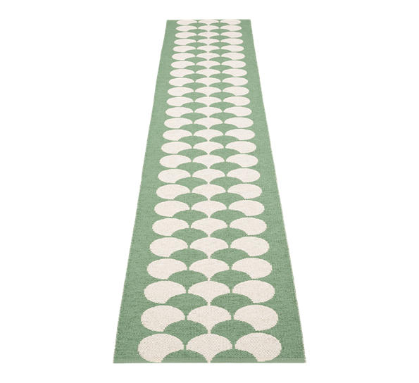 Poppy matte oregano vanilje 70x350 cm fra Pappelina