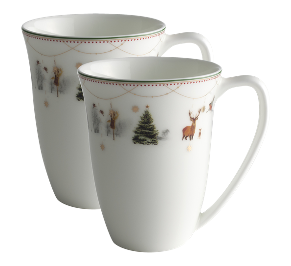 Julemorgen krus 30 cl 2pk fra Wik & Walsøe