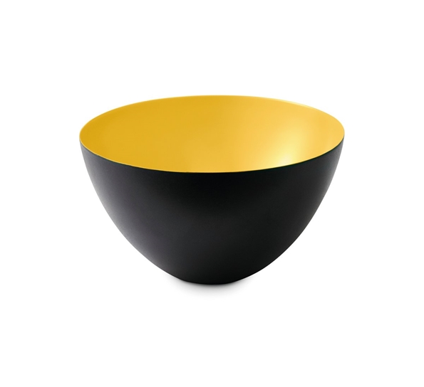 Krenit skål gul 25 cm fra Normann Copenhagen