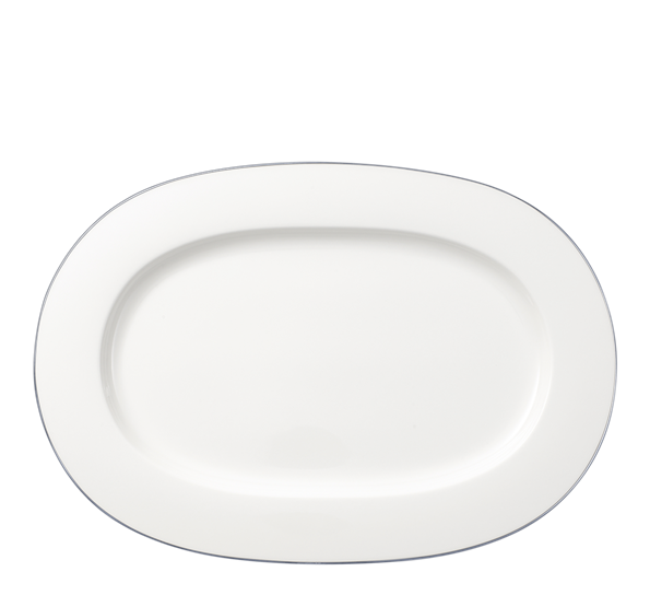 Anmut Platinum fat ovalt 41 cm fra Villeroy & Boch
