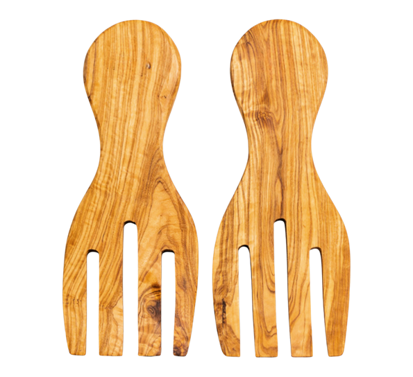 Salatbestikk 17 cm oliventre OlivArte