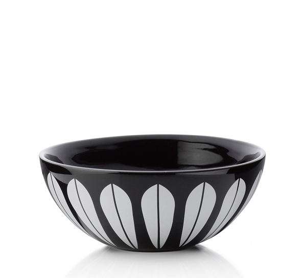 Lotus skål 18 cm sort fra Lucie Kaas