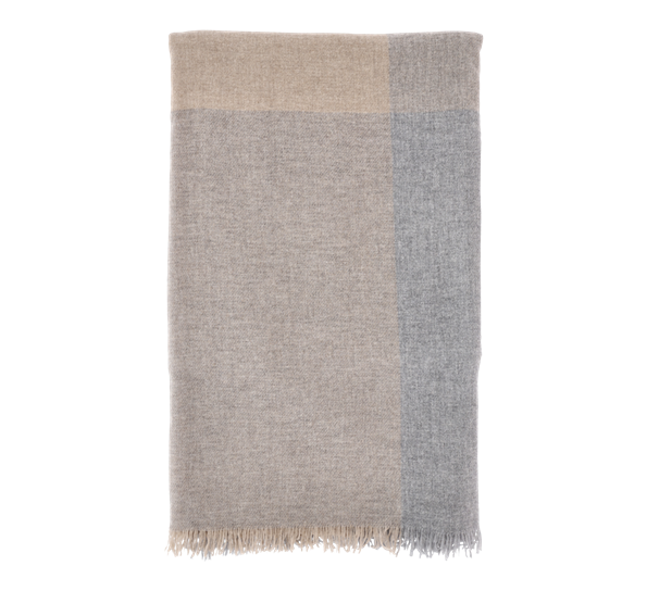 Merino ullledd 130x200 cm grå Södahl