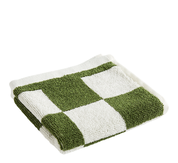 Check vaskeklut 30x30 cm matcha fra HAY