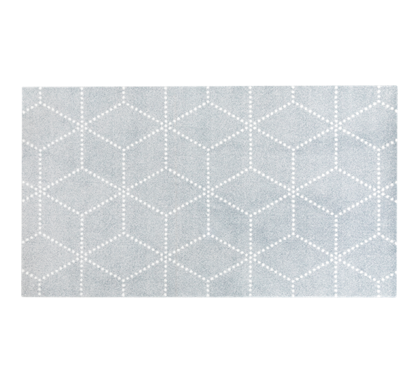 Hagl Silver dørmatte 85x150 cm fra Heymat