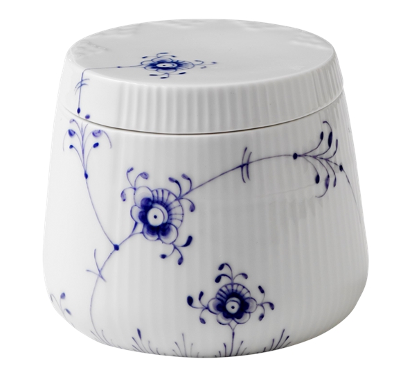 Multicoloured Elements skål med lokk 40 cl lavendel fra Royal Copenhagen