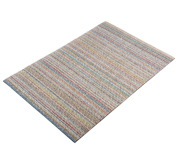 Dørmatte skinny stripe soft multi 61x91 cm fra Chilewich