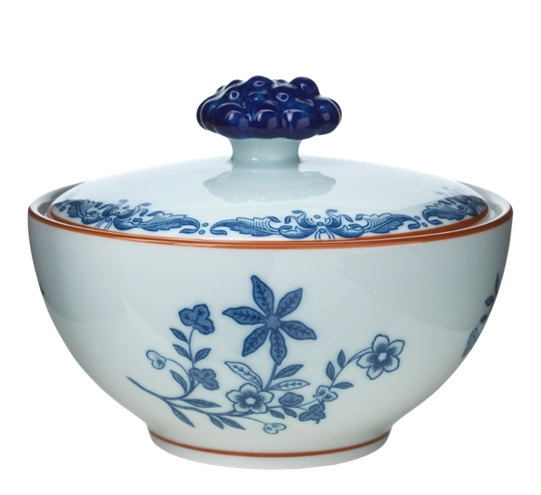 Ostindia skål med lokk 35 cl fra Rörstrand