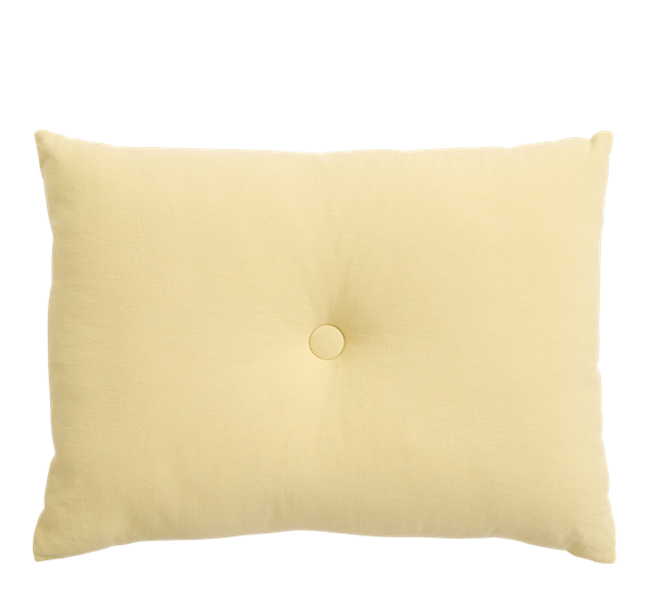 Dot linen pute soft gul fra HAY