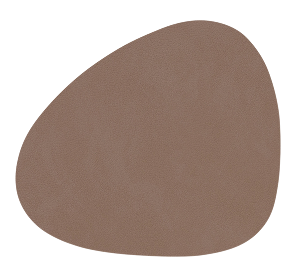 Curve Nupo glassbrikke 11x13 cm truffle Lind DNA