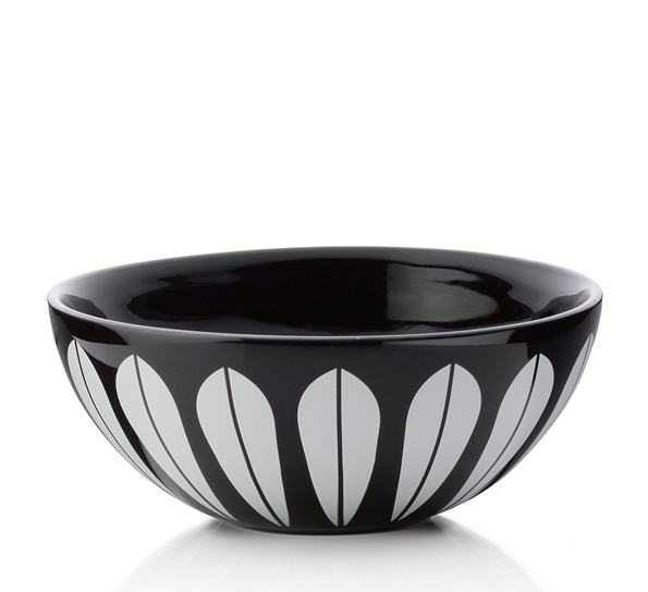 Lotus skål 24 cm sort fra Lucie Kaas