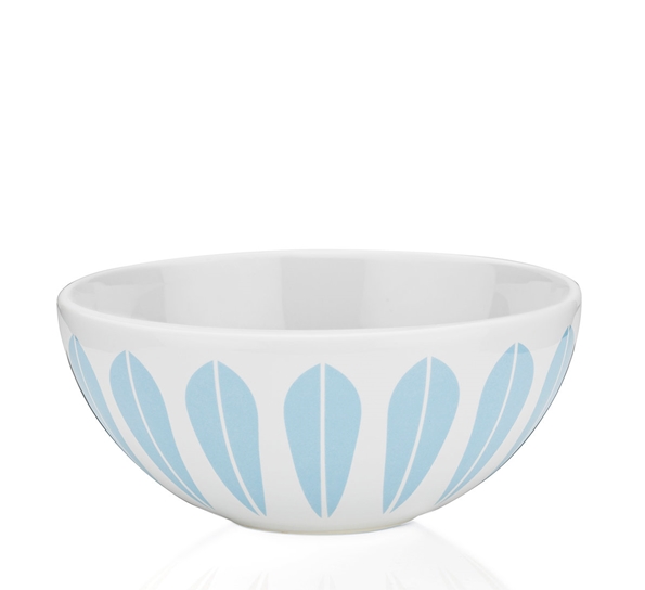 Lotus skål 24 cm lyseblå fra Lucie Kaas