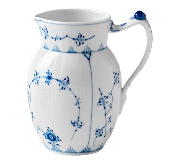 Musselmalt Riflet mugge 90 cl fra Royal Copenhagen