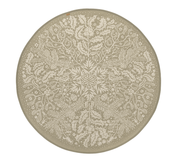 Winter forest juletreteppe ø120 cm sage fra Ferm Living