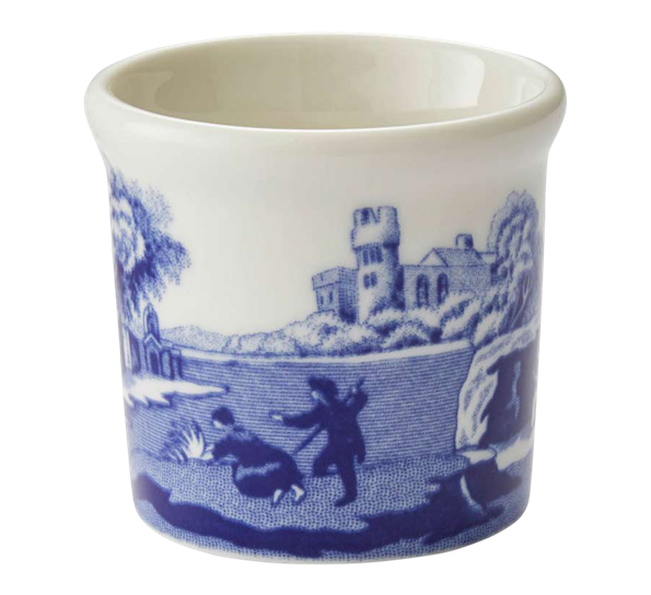 Blue Italian eggeglass 1 stk fra Spode