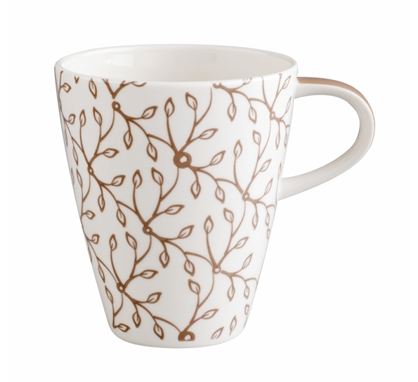Caffe Club Floral Caramel krus 35 cl fra Villeroy & Boch