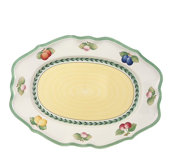 French Garden Fleurence fat ovalt 44 cm fra Villeroy & Boch