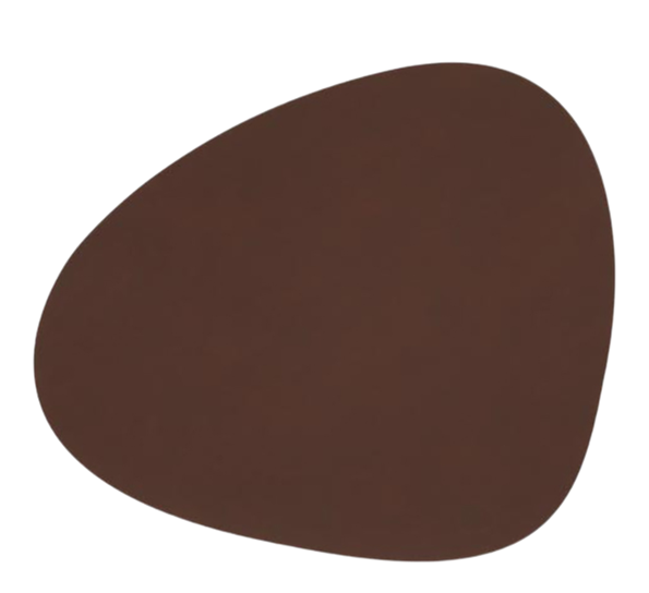 Curve Nupo spisebrikke 37x44 cm mørkebrun Lind DNA