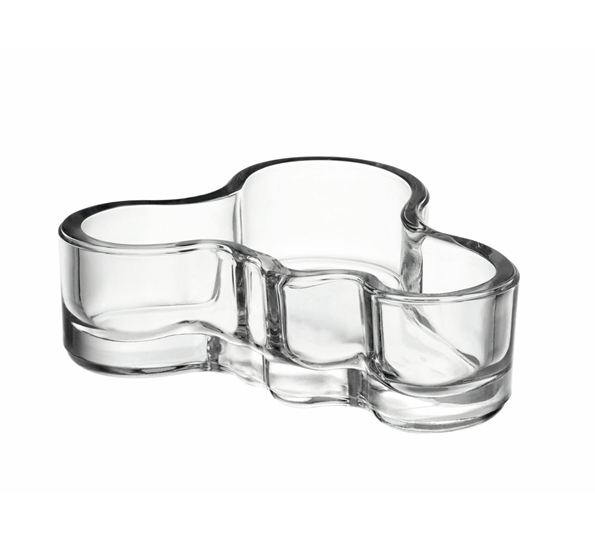 Alvar Aalto skål Klar 30X98mm 1 fra Iittala
