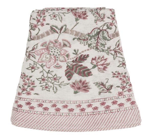 Floral linduk ruby Ø180cm fra Chamois