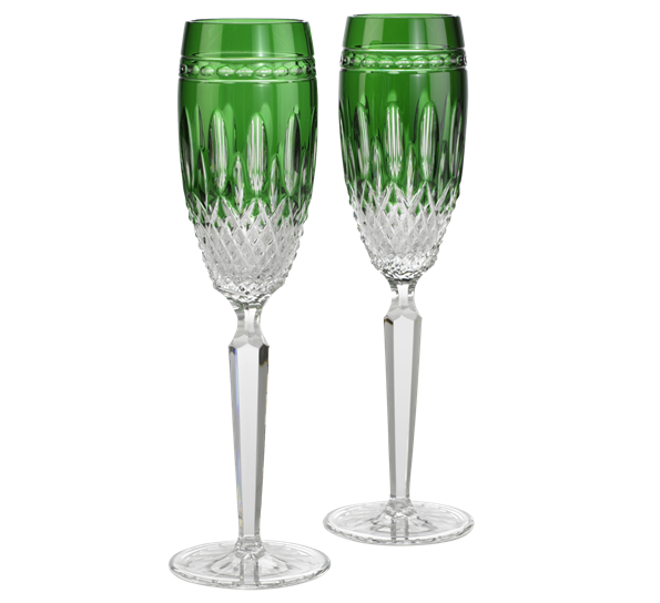 Clarendon Emerald champagneglass flute 2-pk fra Waterford