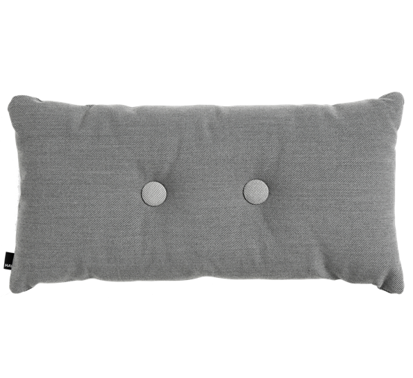 Dot Steelcut pute mørk grå med 2 knapper fra HAY