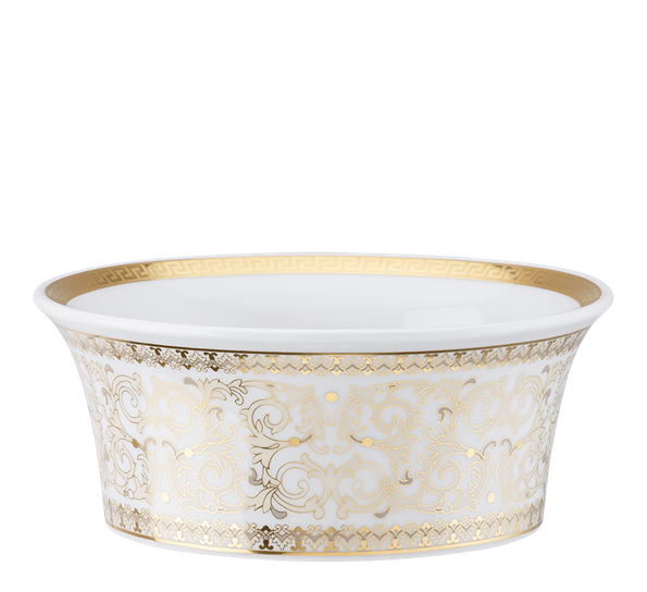 Medusa Gala gold dessertskål 14 cm fra Versace