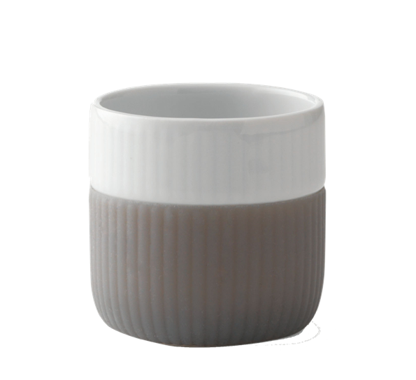 Contrast espressokopp Elefant Grå 8 cl fra Royal Copenhagen