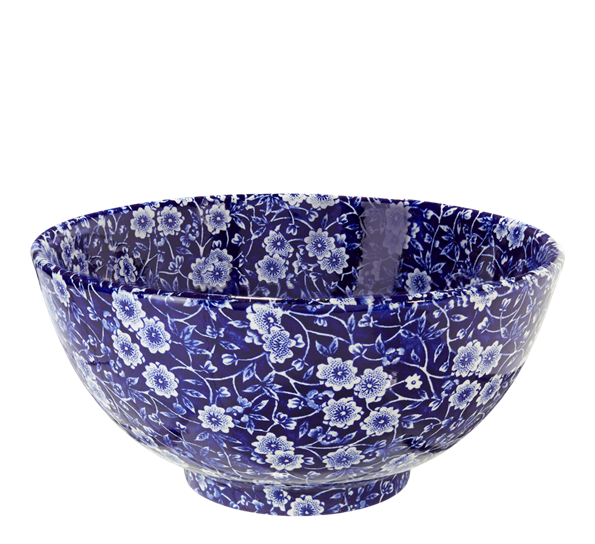 Blue Calico skål medium 20 cm fra Burleigh