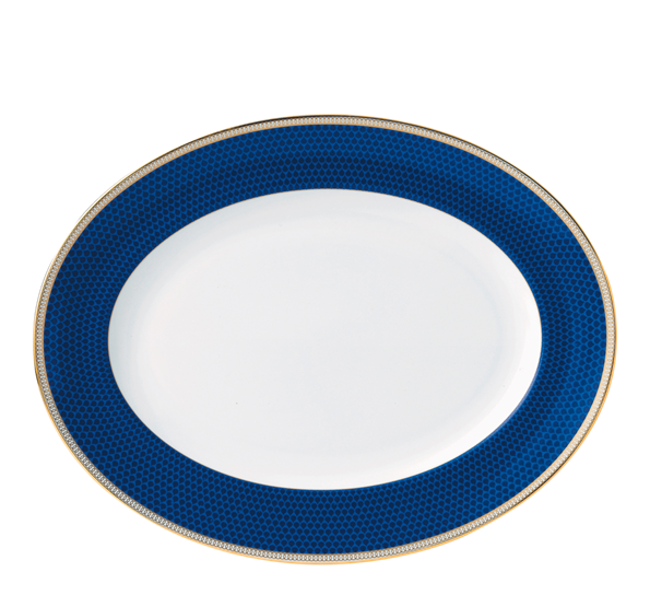 Hibiscus fat ovalt 35 cm fra Wedgwood