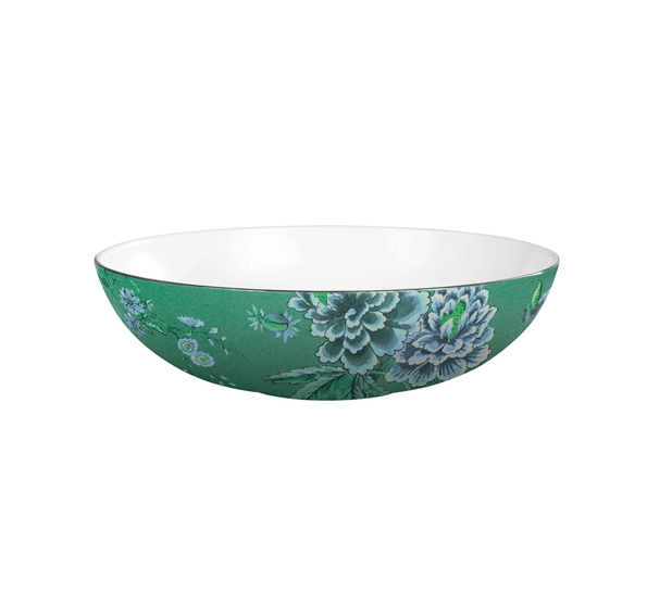 JC Chinoiserie Grønn Oval salatskål fra Wedgwood