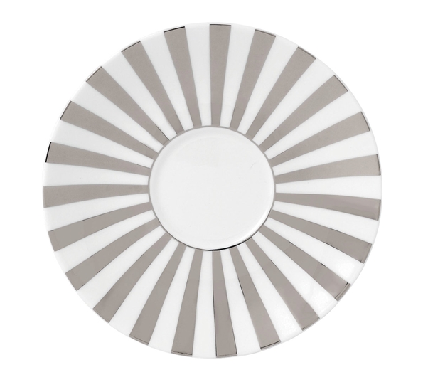 JC Platinum skål til tekopp 23 cl striper fra Wedgwood