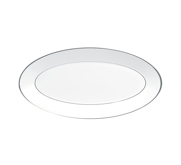 JC Platinum fat ovalt 45 cm fra Wedgwood