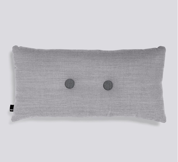 Dot Surface pute lys grå med 2 knapper fra HAY