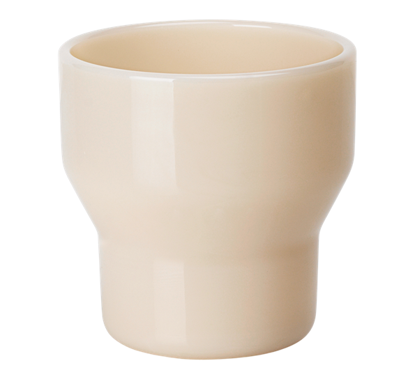 Milk vannglass almond fra Lucie Kaas