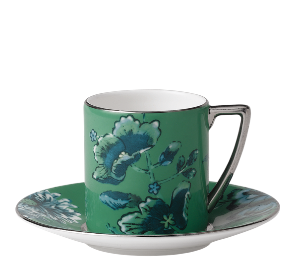 JC Chinoiserie Grønn espressokopp under 0,2 fra Wedgwood