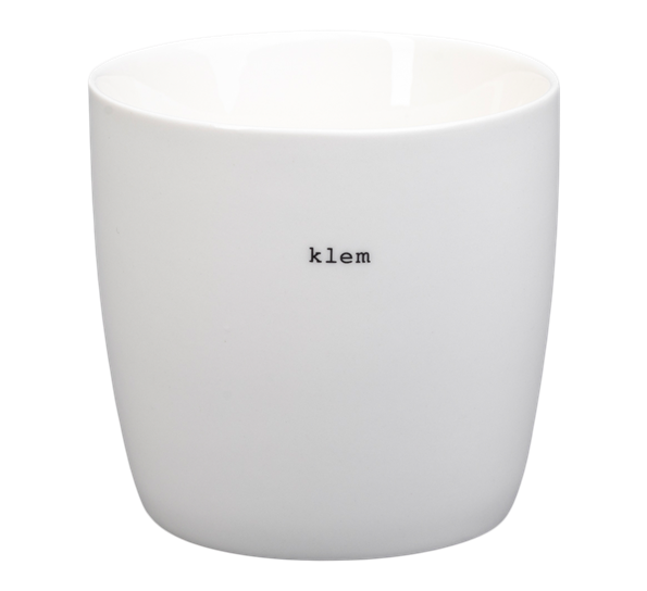 Krus Klem 30 cl hvit fra Sögne Home