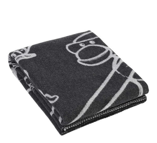 Pledd grått fra Kay Bojesen