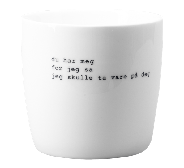Krus Du har meg 30 cl hvit fra Sögne Home