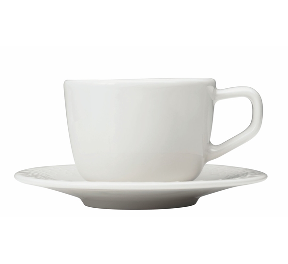 Sarjaton espresso kopp & skål Letti Hvit 0,1L + 11cm fra Iittala