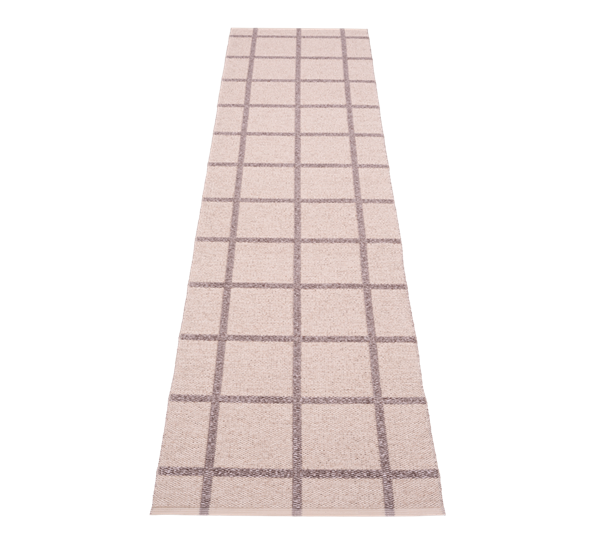 Ada matte pale rose 70x300cm fra Pappelina