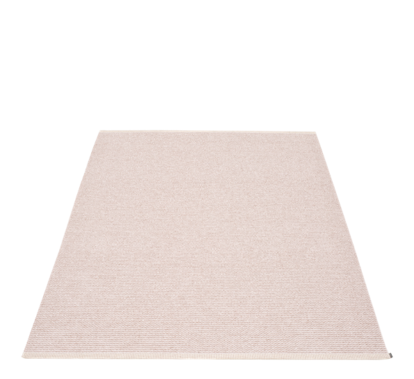 Mono matte pale rose 230x320 cm fra Pappelina