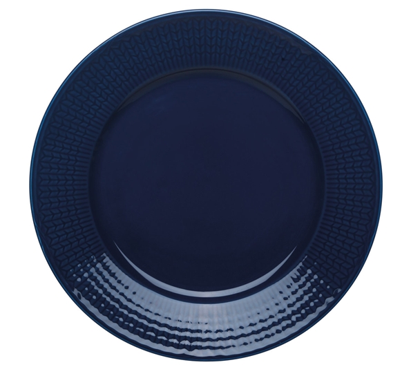 Swedish Grace Midnatt tallerken flat 27 cm fra Rörstrand