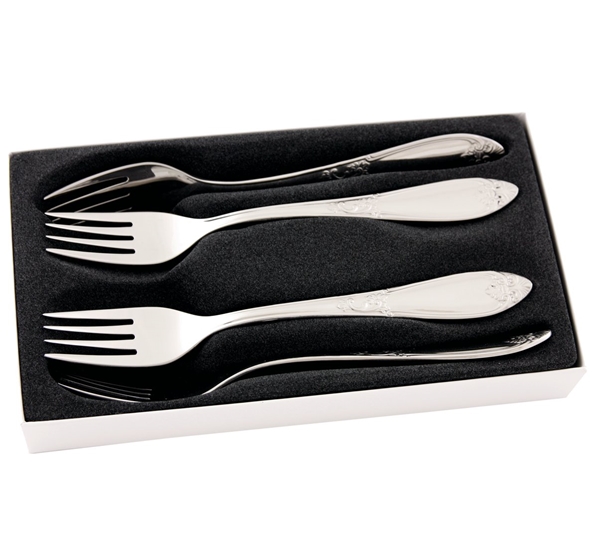 Nina suppleringssett gaffel 4 pk fra Hardanger Bestikk