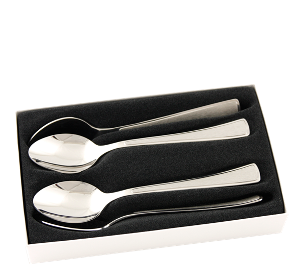 Ramona suppleringssett dessertskje 4 pk fra Hardanger Bestikk